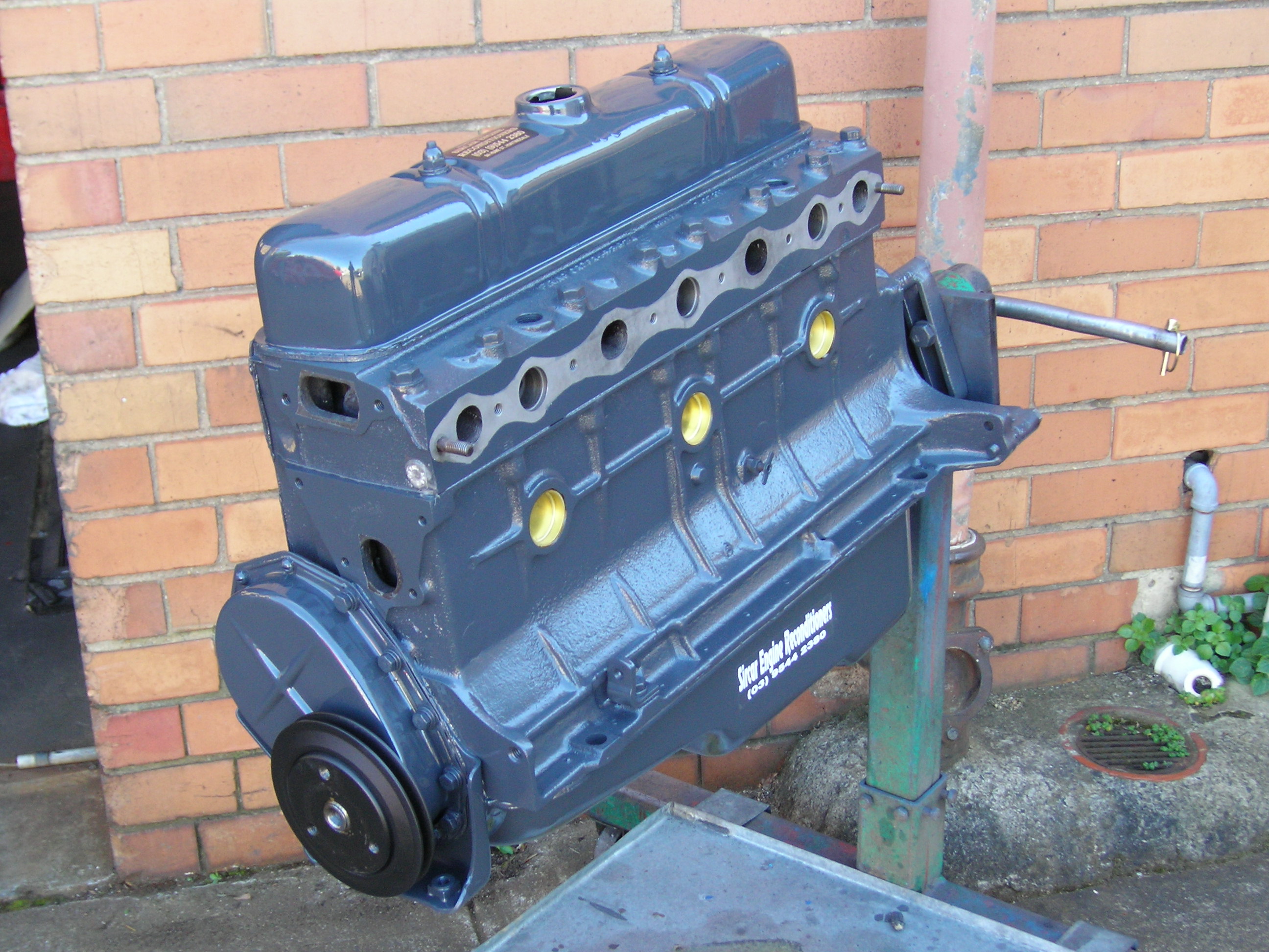 Holden 138 Grey Motor Reconditioned.