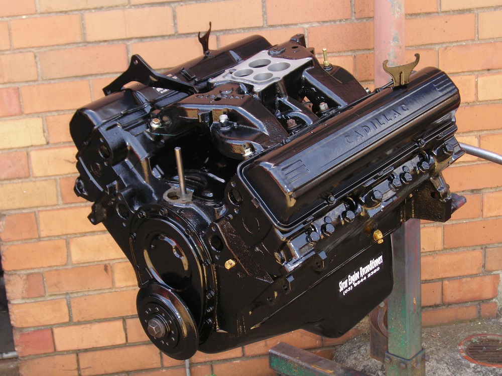 Cadillac 390ci Engine Reconditioned and Balanced. Cadillac Engines.