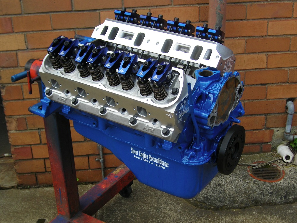 Ford 302 Windsor Stage 2+ Performance Engine Fitted with AFR Heads, Hydraulic Roller Cam, Scorpion Roller Rockers, Balanced, Etc.